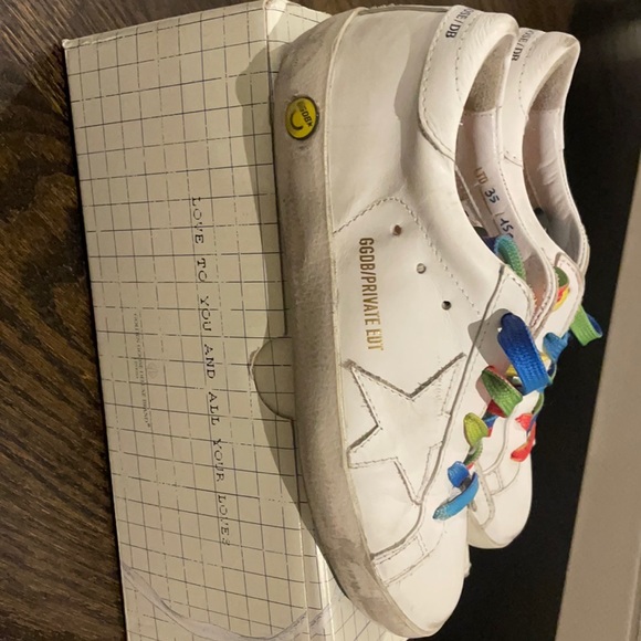 Authentic brand new golden goose size 2 shoes - Picture 1 of 4
